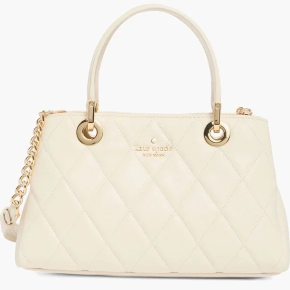 ♠️Kate Spade New York Carey Quilted Leather Satchel. - Picture 2 of 15